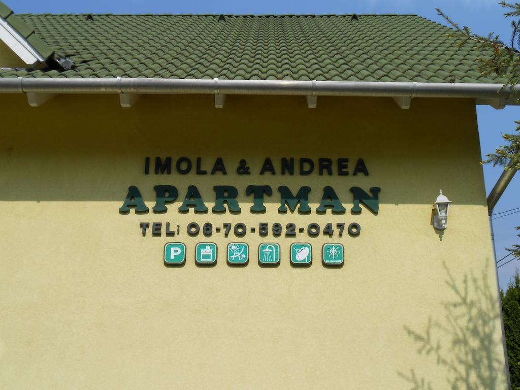 Imola Es Andrea Apartmanhaz Hajdúszoboszló Buitenkant foto
